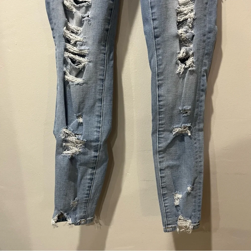 AMERICAN EAGLE The Dream Jean Mid Rise Jegging Blue Denim Jeans Women's Size‎ 2